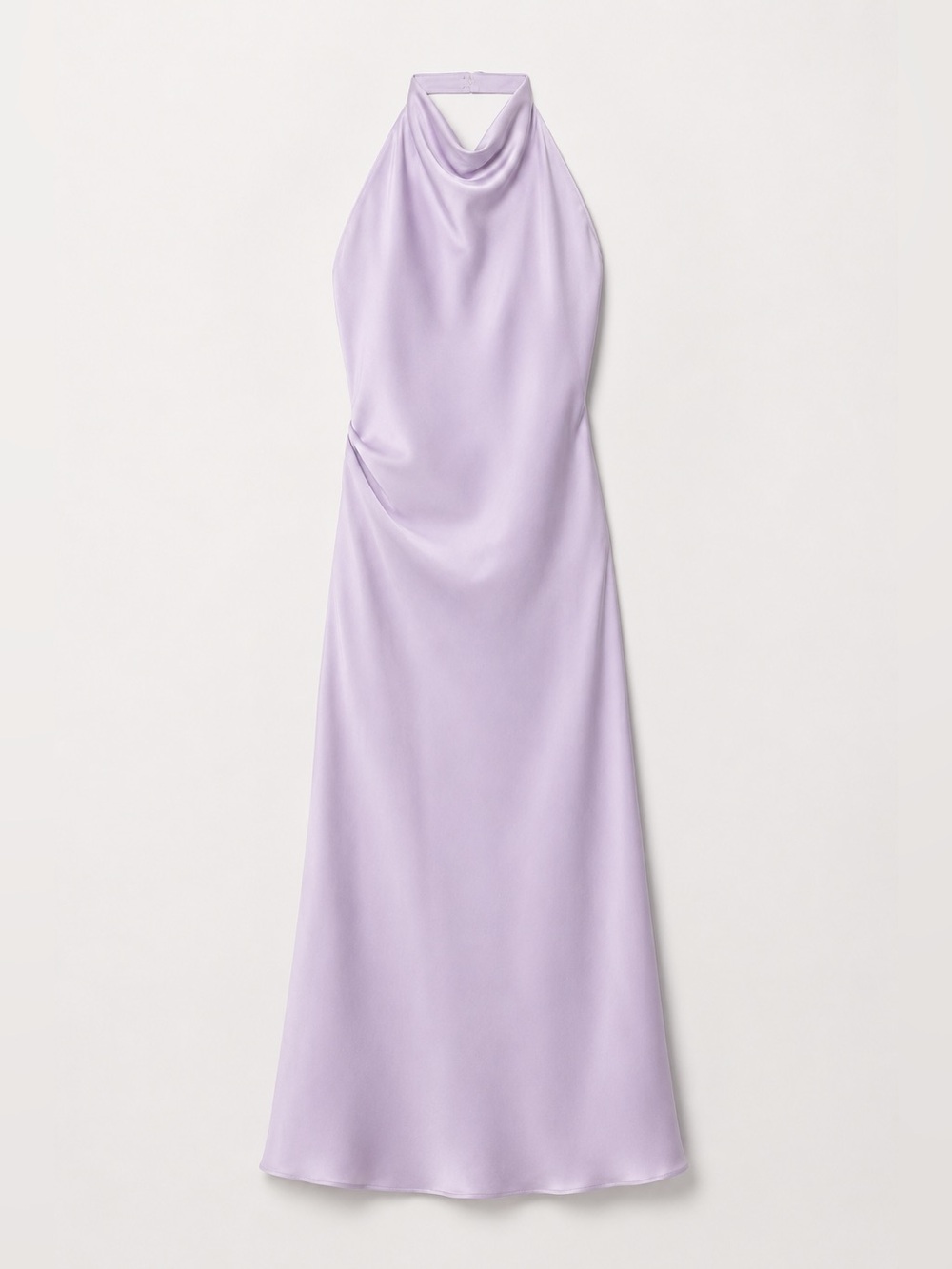 NWT Aritzia Ten Babaton Audience Satin Maxi Halter Dress Size 6 - Field Lavender